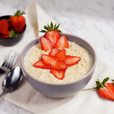 Strawberry Cheese Oatmeal